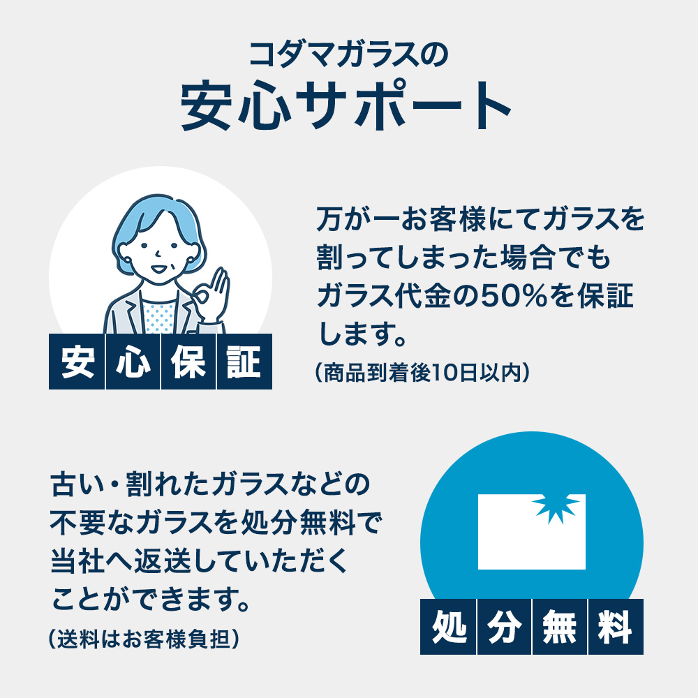 メタカラーSKW（鏡面）の安心サポート