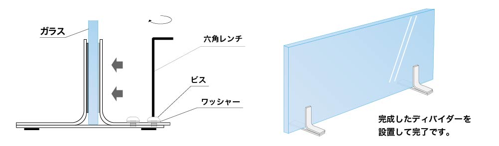 可動式ディバイダーの組み立て方法4